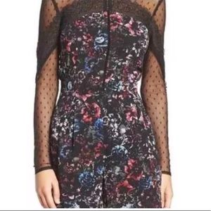 NWT Adelyn Rae Long Sleeve Romper XS Nordstrom